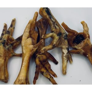 Natural dried chicken feet for dogs
